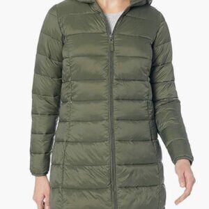 Packable Hooded Puffer Coat